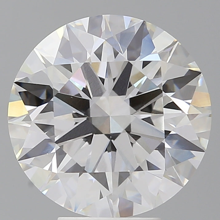 6.10 Carat Round Shaped, Ideal Cut, F Color, VVS2 Clarity, IGI Certified Lab Grown Diamond