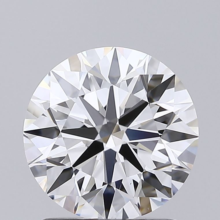 1.55 Carat Round Shaped, Ideal Cut, D Color, VS1 Clarity, IGI Certified Lab Grown Diamond