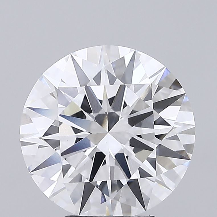 5.01 Carat Round Shaped, Excellent Cut, E Color, VVS2 Clarity, IGI Certified Lab Grown Diamond