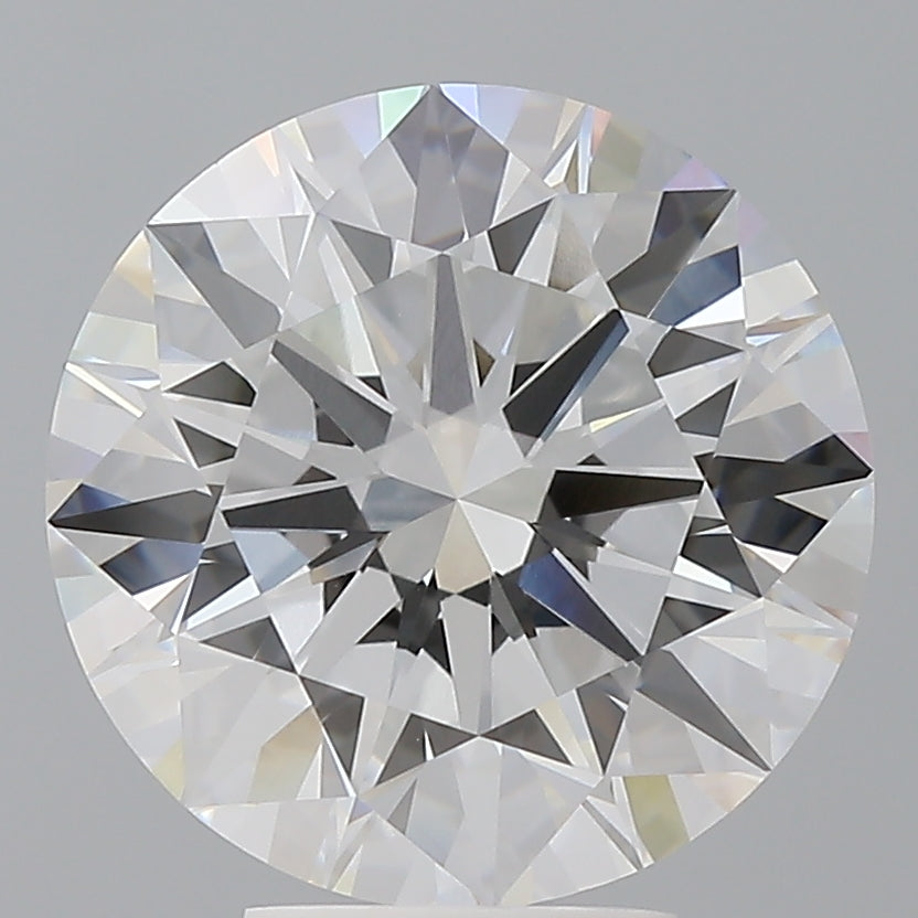 5.58 Carat Round Shaped, Ideal Cut, E Color, VVS2 Clarity, IGI Certified Lab Grown Diamond