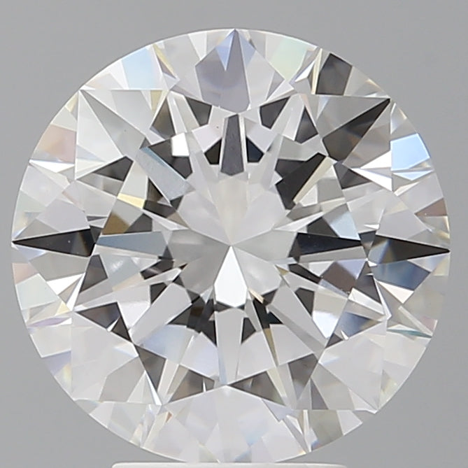 5.08 Carat Round Shaped, Excellent Cut, E Color, VVS2 Clarity, IGI Certified Lab Grown Diamond