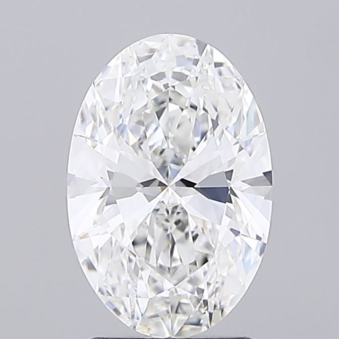 1.95 Carat Oval Shaped, Very Good Cut, E Color, IF Clarity, IGI Certified Lab Grown Diamond