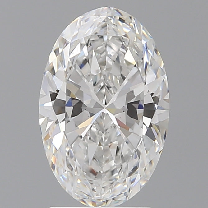 2.54 Carat Oval Shaped, Ideal Cut, E Color, VS1 Clarity, IGI Certified Lab Grown Diamond