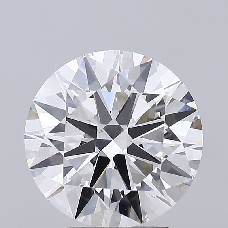 4.05 Carat Round Shaped, Ideal Cut, F Color, VS1 Clarity, IGI Certified Lab Grown Diamond