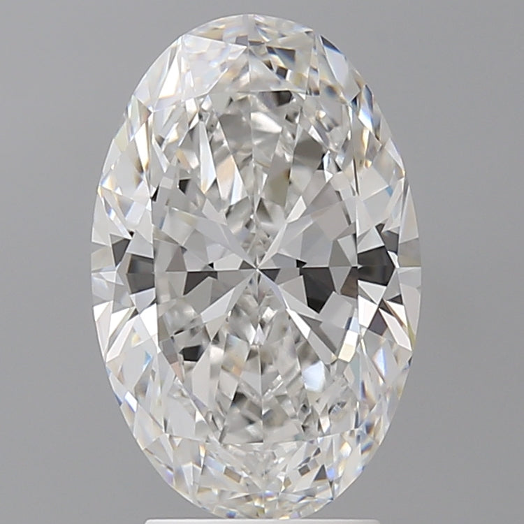 3.52 Carat Oval Shaped, Ideal Cut, E Color, VVS2 Clarity, IGI Certified Lab Grown Diamond