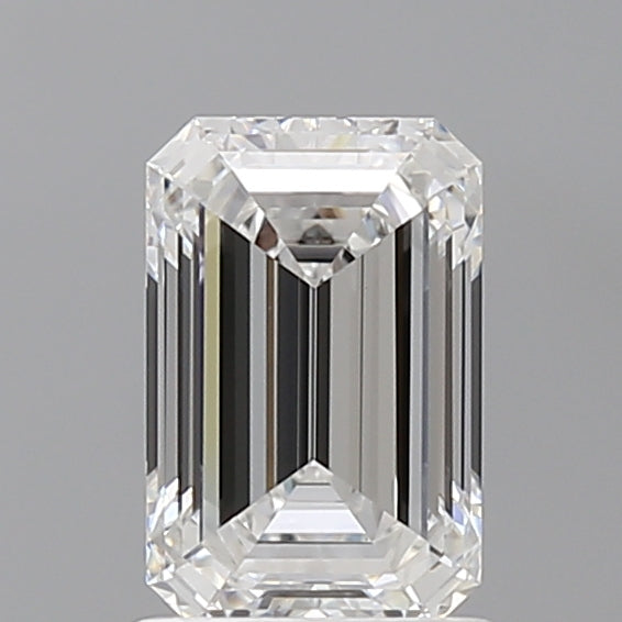 1.53 Carat Emerald Shaped, Ideal Cut, E Color, VVS2 Clarity, IGI Certified Lab Grown Diamond
