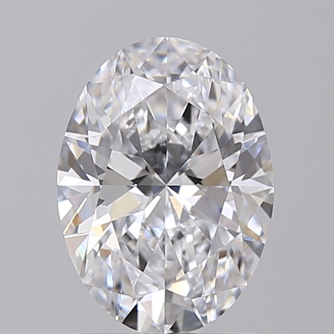 1.55 Carat Oval Shaped, Ideal Cut, D Color, VVS1 Clarity, IGI Certified Lab Grown Diamond