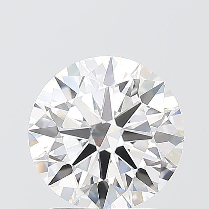 2.01 Carat Round Shaped, Excellent Cut, E Color, VVS2 Clarity, IGI Certified Lab Grown Diamond