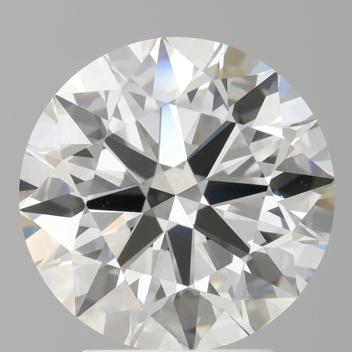 3.59 Carat Round Shaped, Ideal Cut, F Color, VVS2 Clarity, IGI Certified Lab Grown Diamond