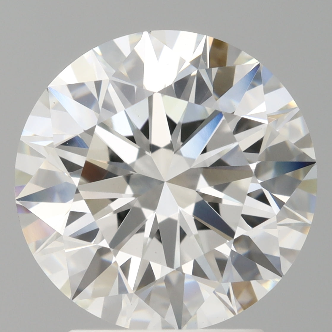 3.00 Carat Round Shaped, Ideal Cut, F Color, VVS2 Clarity, IGI Certified Lab Grown Diamond
