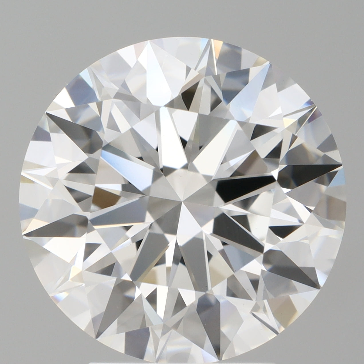 4.09 Carat Round Shaped, Ideal Cut, E Color, VVS2 Clarity, IGI Certified Lab Grown Diamond