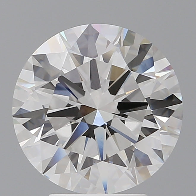 4.05 Carat Round Shaped, Ideal Cut, F Color, VVS2 Clarity, IGI Certified Lab Grown Diamond