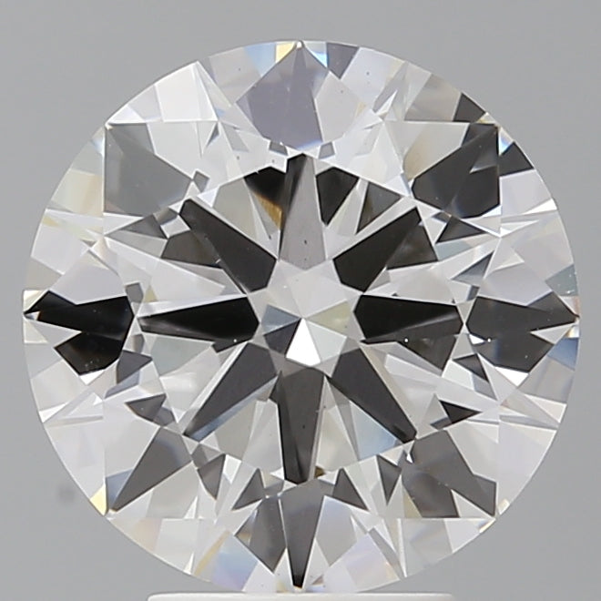 4.53 Carat Round Shaped, Ideal Cut, F Color, VS1 Clarity, IGI Certified Lab Grown Diamond