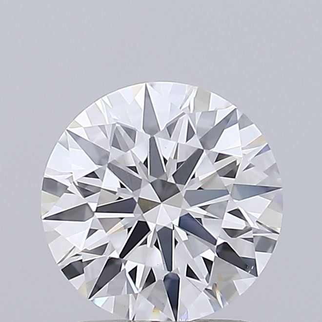 1.58 Carat Round Shaped, Ideal Cut, E Color, VVS2 Clarity, IGI Certified Lab Grown Diamond