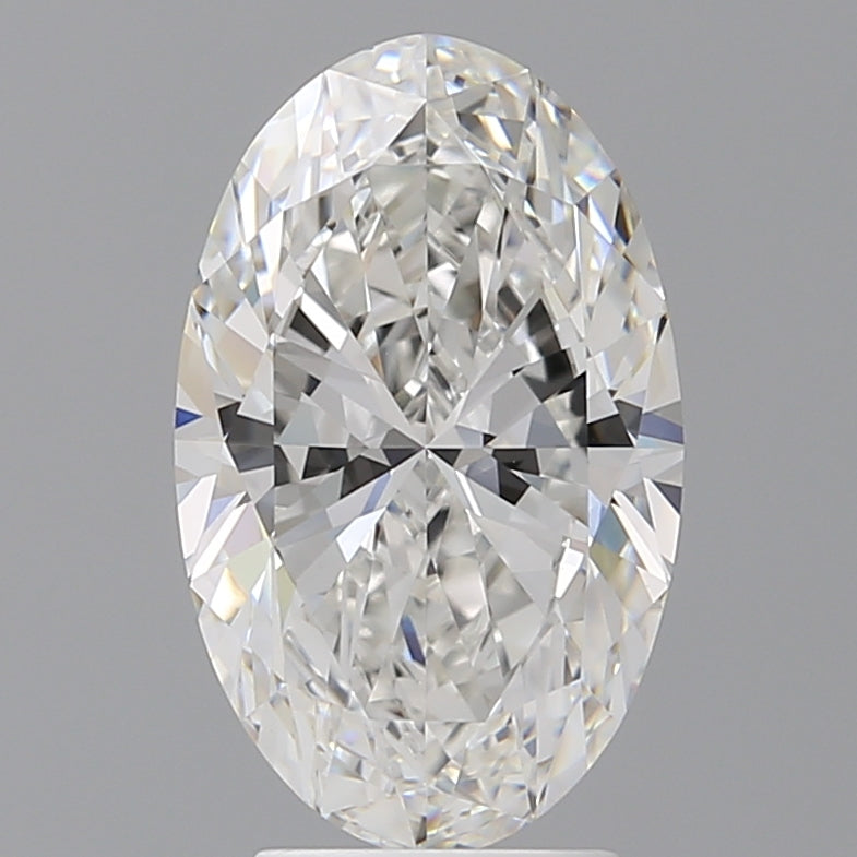3.60 Carat Oval Shaped, Ideal Cut, E Color, VVS2 Clarity, IGI Certified Lab Grown Diamond