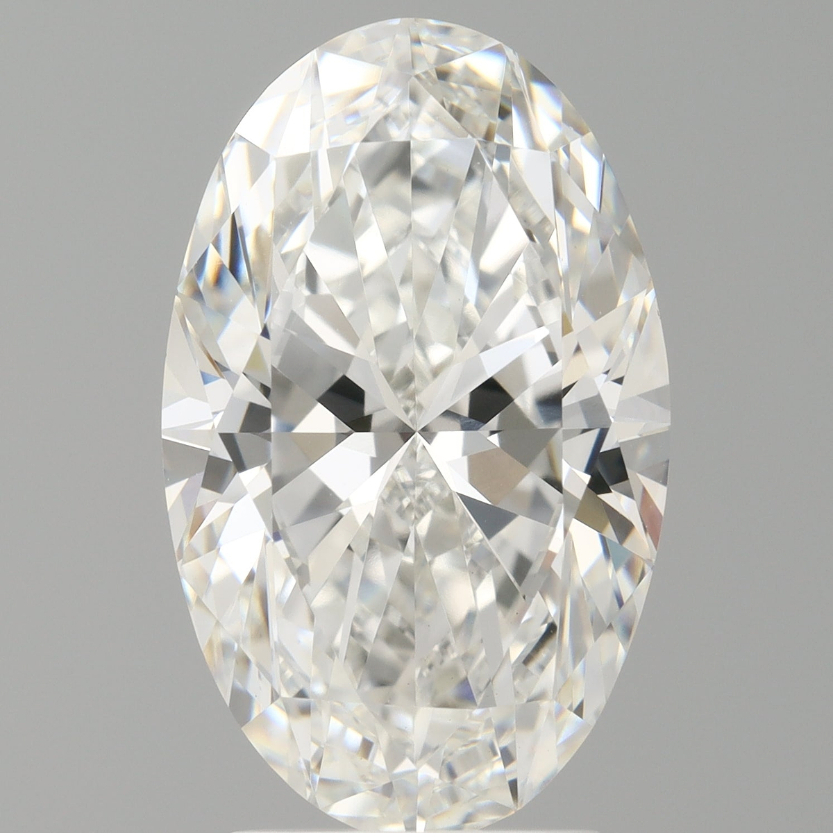 3.57 Carat Oval Shaped, Ideal Cut, E Color, VVS2 Clarity, IGI Certified Lab Grown Diamond