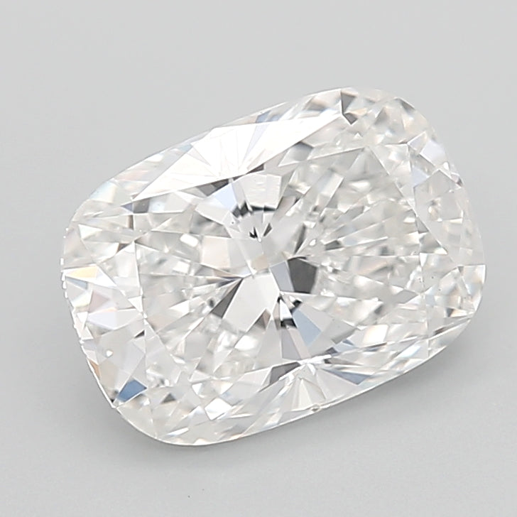 3.04 Carat Cushion Shaped, Ideal Cut, F Color, VVS2 Clarity, IGI Certified Lab Grown Diamond