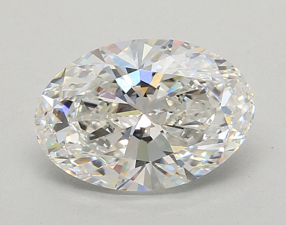 3.04 Carat Oval Shaped, Ideal Cut, E Color, VS1 Clarity, IGI Certified Lab Grown Diamond