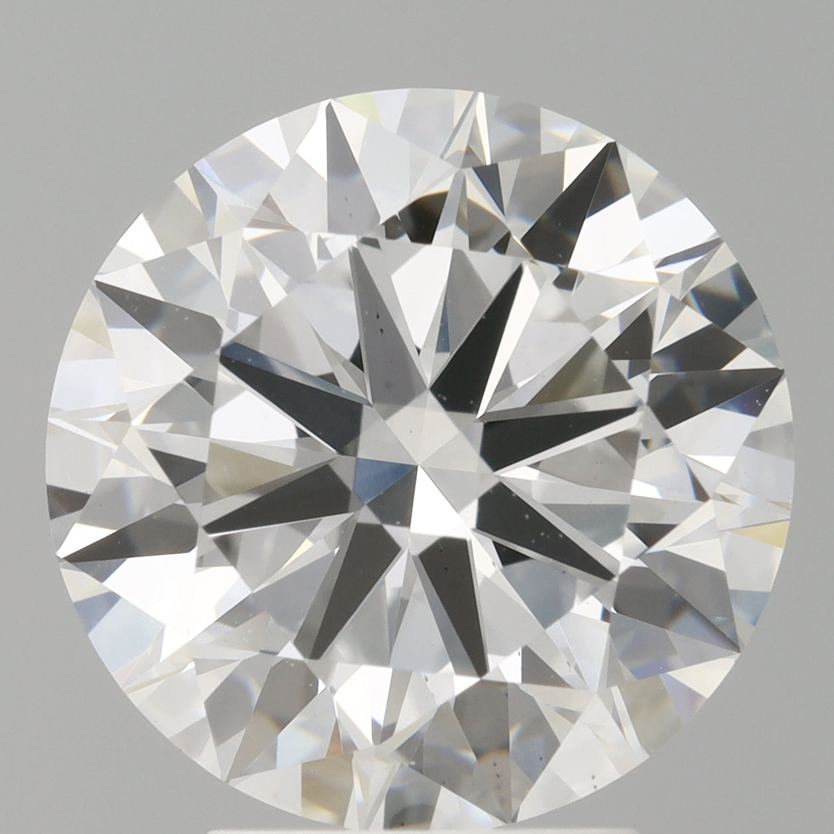 4.00 Carat Round Shaped, Excellent Cut, E Color, VS1 Clarity, IGI Certified Lab Grown Diamond