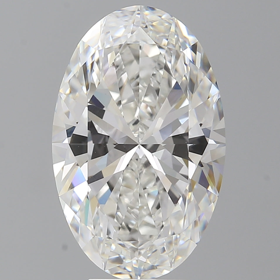 7.09 Carat Oval Shaped, Ideal Cut, E Color, VVS2 Clarity, IGI Certified Lab Grown Diamond