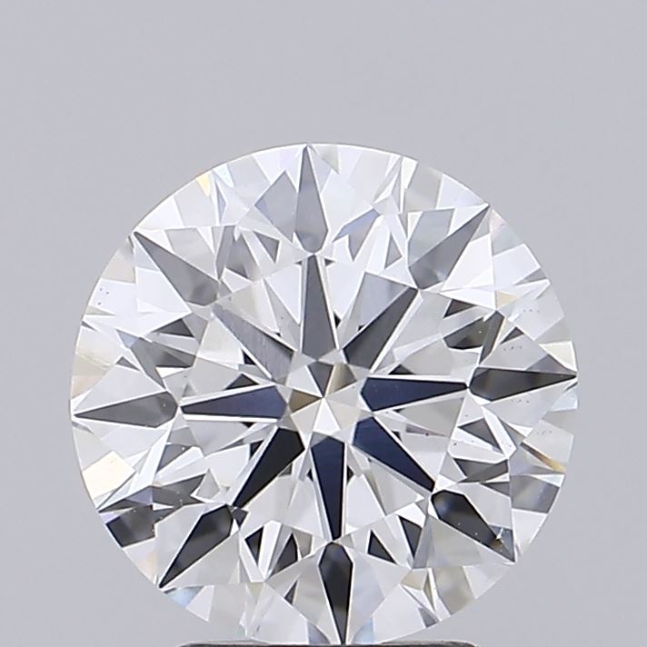2.03 Carat Round Shaped, Ideal Cut, E Color, VS1 Clarity, IGI Certified Lab Grown Diamond