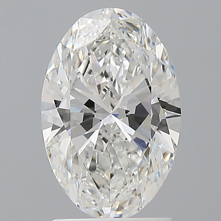 2.01 Carat Oval Shaped, Ideal Cut, E Color, VS2 Clarity, IGI Certified Lab Grown Diamond