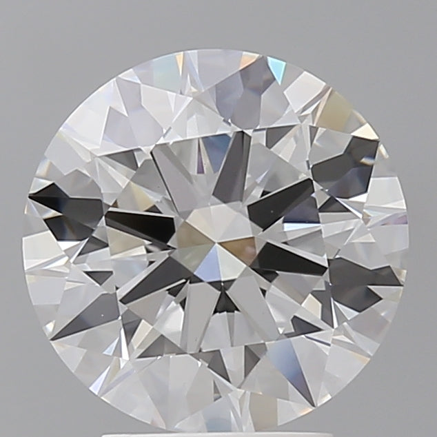 3.59 Carat Round Shaped, Ideal Cut, E Color, VVS2 Clarity, IGI Certified Lab Grown Diamond