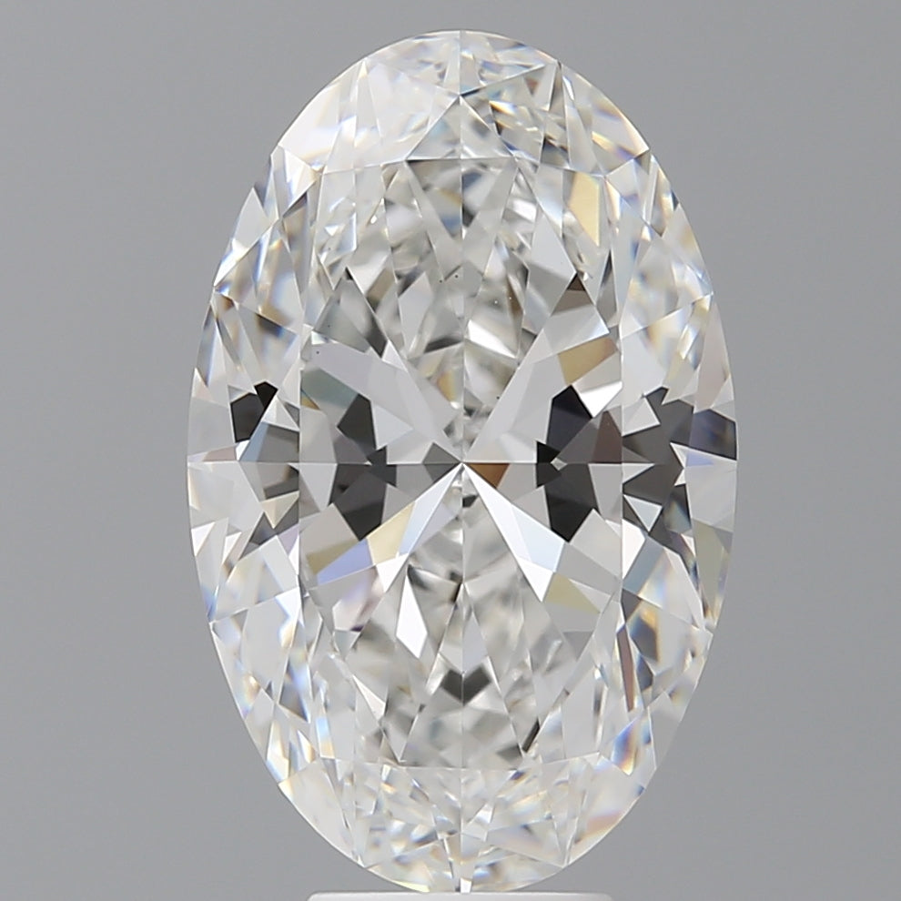 7.51 Carat Oval Shaped, Ideal Cut, E Color, VVS2 Clarity, IGI Certified Lab Grown Diamond