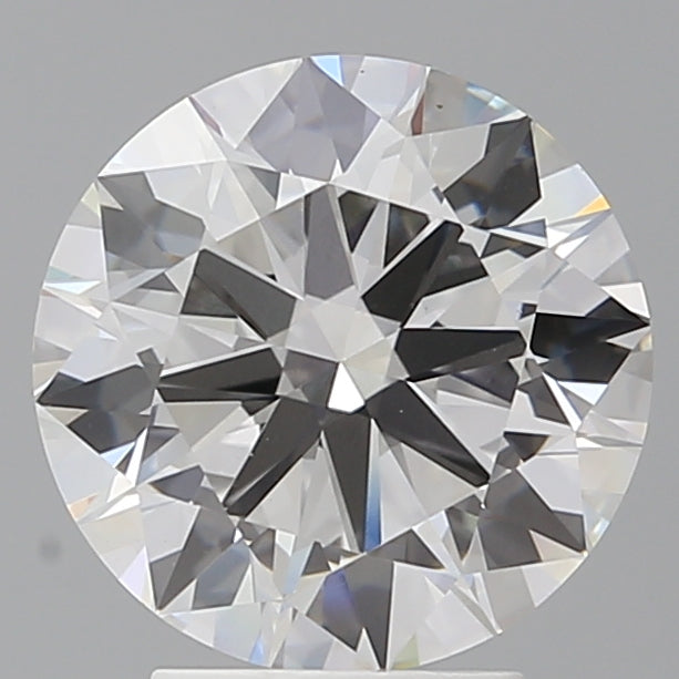 3.54 Carat Round Shaped, Ideal Cut, F Color, VS1 Clarity, IGI Certified Lab Grown Diamond
