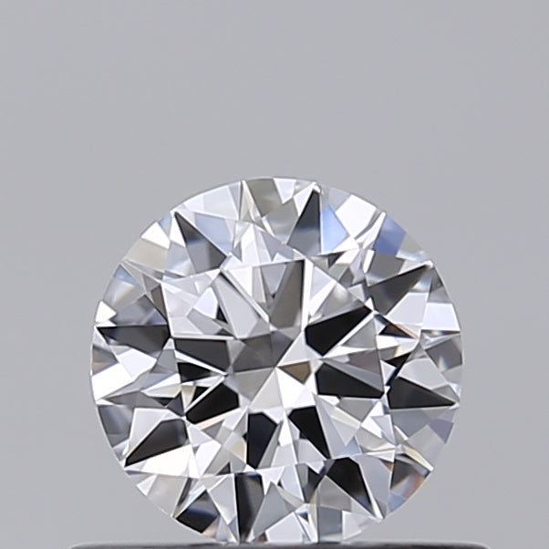 0.51 Carat Round Shaped, Excellent Cut, D Color, VVS2 Clarity, IGI Certified Lab Grown Diamond