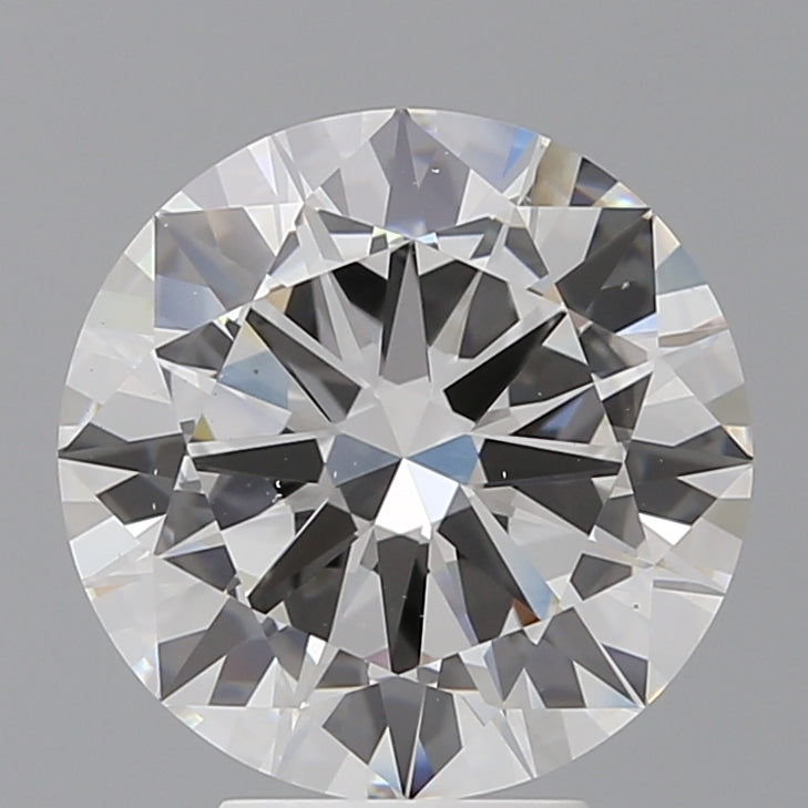 5.00 Carat Round Shaped, Excellent Cut, F Color, VS1 Clarity, IGI Certified Lab Grown Diamond