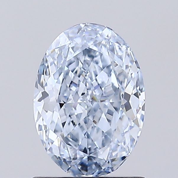 1.08 Carat Oval Shaped, Ideal Cut, VVS2 Clarity, IGI Certified Lab Grown Diamond