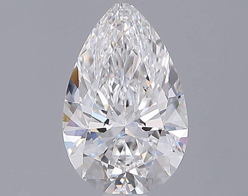 1.32 Carat Pear Shaped, Ideal Cut, D Color, VVS2 Clarity, IGI Certified Lab Grown Diamond