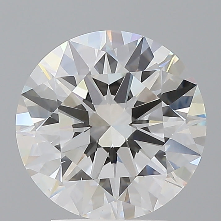 3.04 Carat Round Shaped, Ideal Cut, E Color, VS1 Clarity, IGI Certified Lab Grown Diamond