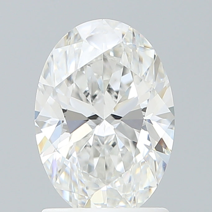 1.53 Carat Oval Shaped, Ideal Cut, D Color, VVS2 Clarity, IGI Certified Lab Grown Diamond