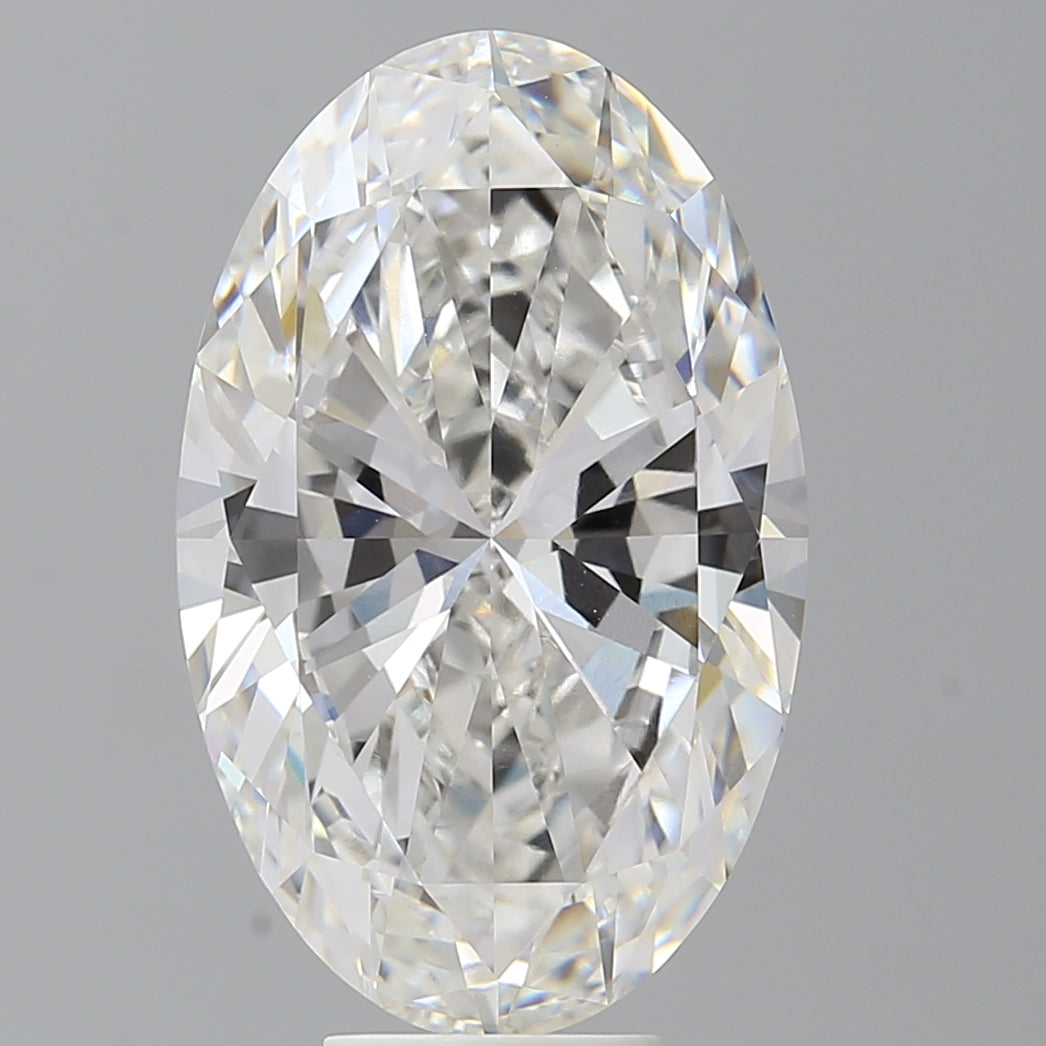 8.55 Carat Oval Shaped, Ideal Cut, F Color, VVS2 Clarity, IGI Certified Lab Grown Diamond