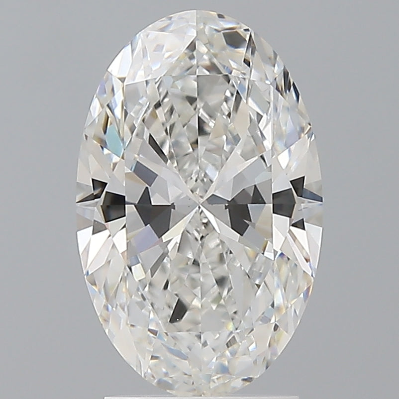 2.60 Carat Oval Shaped, Ideal Cut, E Color, VS1 Clarity, IGI Certified Lab Grown Diamond