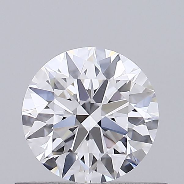 0.53 Carat Round Shaped, Ideal Cut, D Color, VVS2 Clarity, IGI Certified Lab Grown Diamond
