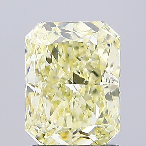 1.69 Carat Radiant Shaped, Ideal Cut, VVS2 Clarity, IGI Certified Lab Grown Diamond