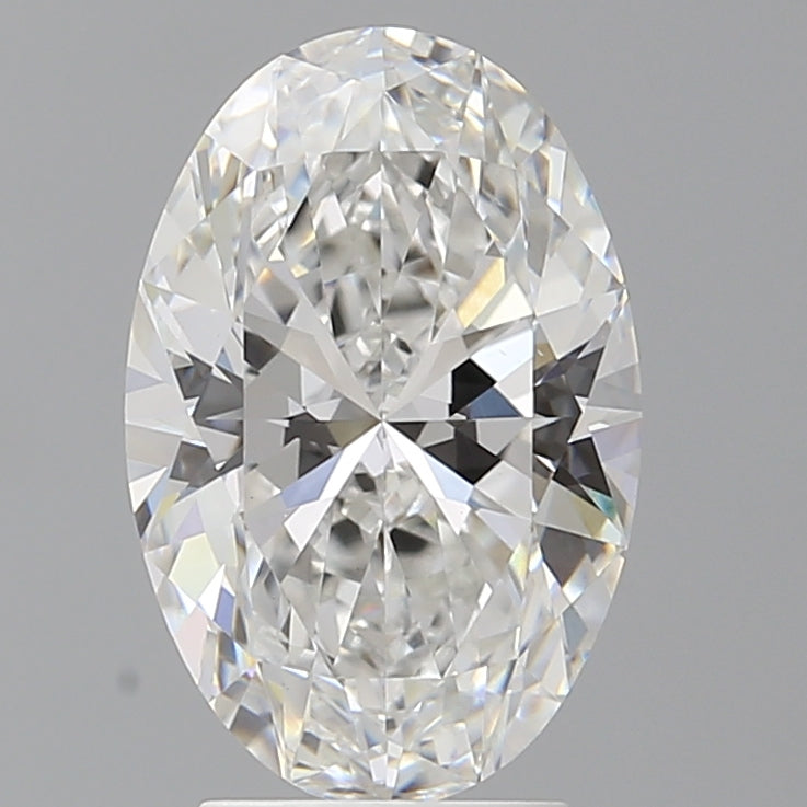 3.54 Carat Oval Shaped, Ideal Cut, E Color, VS1 Clarity, IGI Certified Lab Grown Diamond