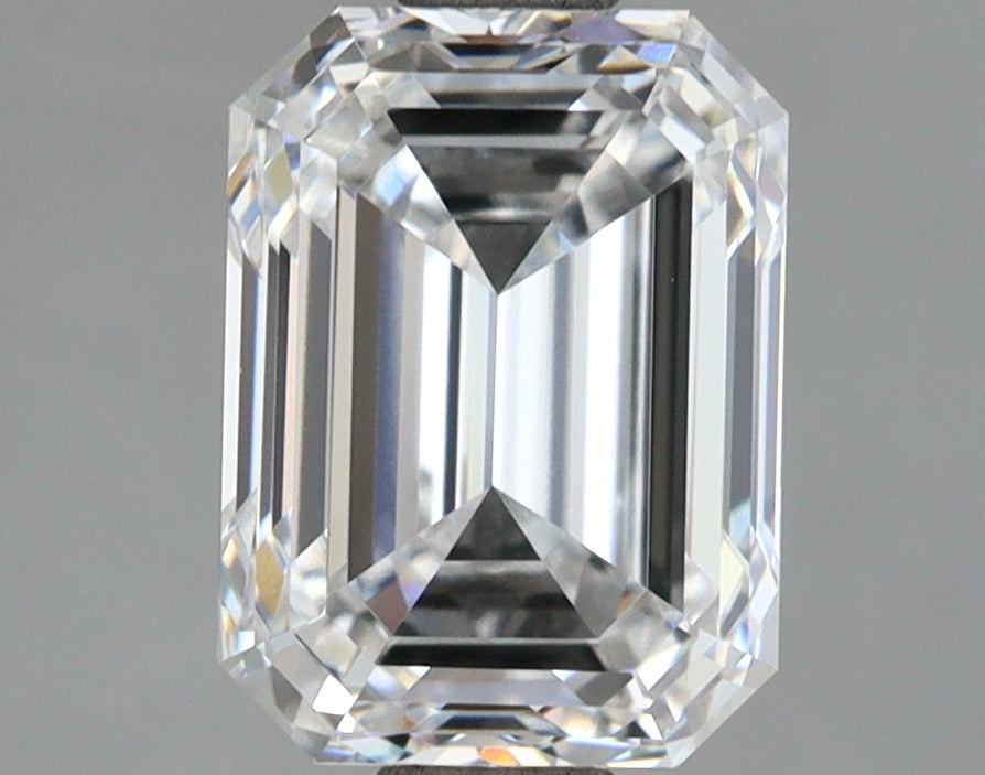 2.51 Carat Emerald Shaped, Ideal Cut, D Color, VVS1 Clarity, IGI Certified Lab Grown Diamond