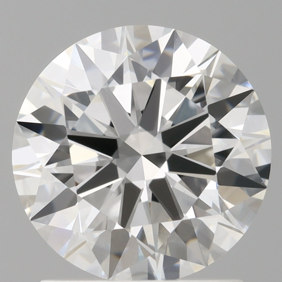1.60 Carat Round Shaped, Ideal Cut, D Color, VVS2 Clarity, IGI Certified Lab Grown Diamond