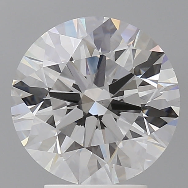 3.50 Carat Round Shaped, Ideal Cut, E Color, VVS2 Clarity, IGI Certified Lab Grown Diamond