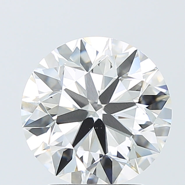 3.01 Carat Round Shaped, Excellent Cut, F Color, VVS2 Clarity, IGI Certified Lab Grown Diamond