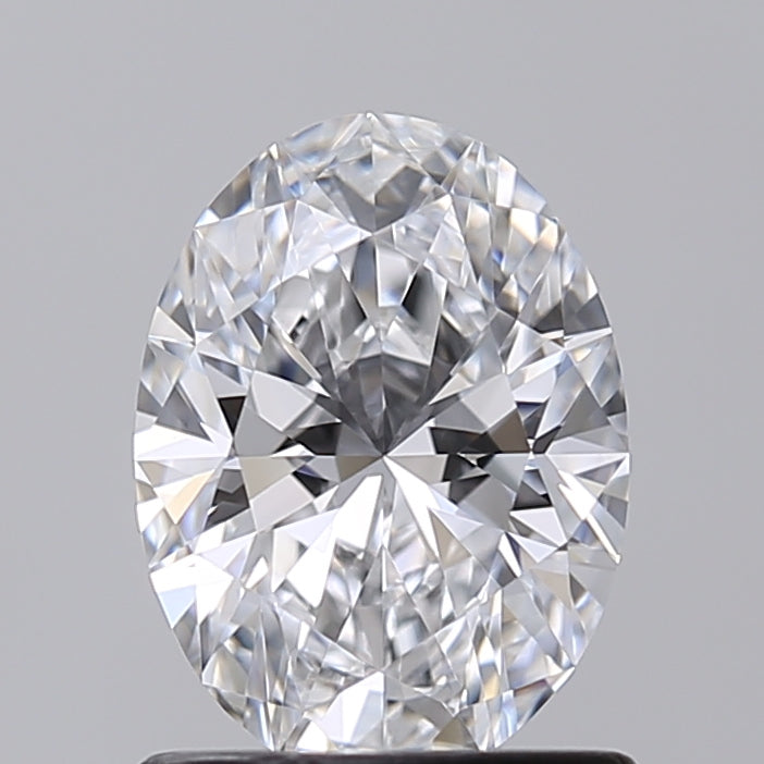 1.02 Carat Oval Shaped, Excellent Cut, D Color, VVS2 Clarity, IGI Certified Lab Grown Diamond