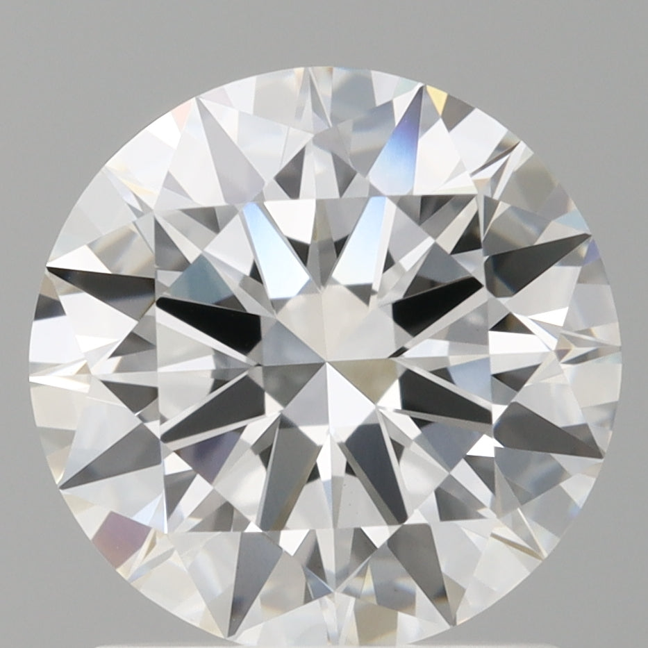 1.51 Carat Round Shaped, Ideal Cut, D Color, VVS2 Clarity, IGI Certified Lab Grown Diamond
