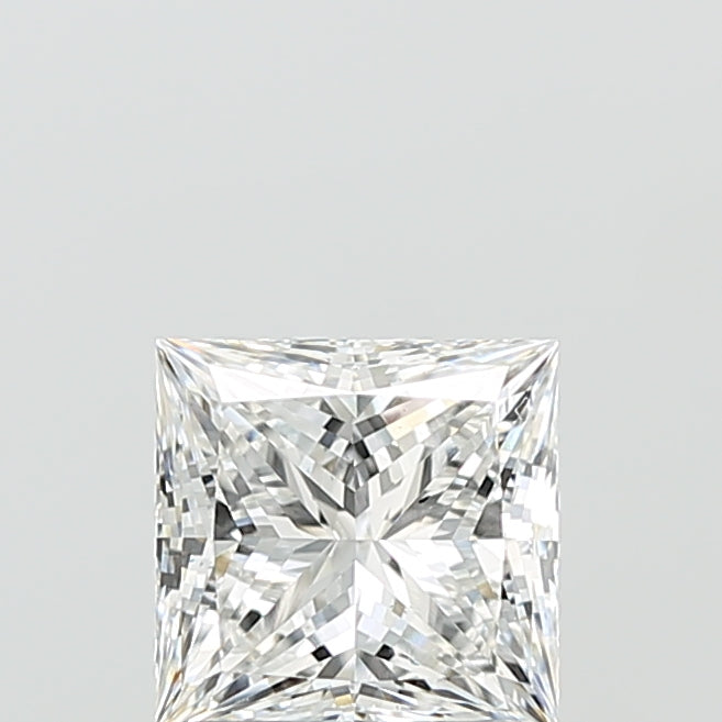 1.52 Carat Princess Shaped, Ideal Cut, E Color, VS1 Clarity, IGI Certified Lab Grown Diamond