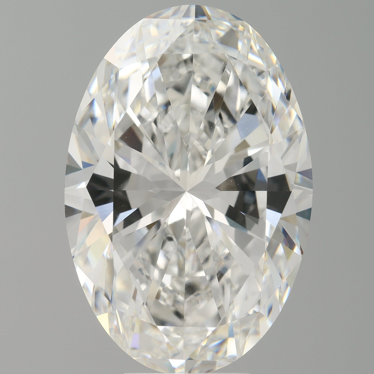9.03 Carat Oval Shaped, Excellent Cut, F Color, VVS2 Clarity, IGI Certified Lab Grown Diamond