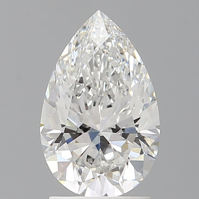 2.01 Carat Pear Shaped, Ideal Cut, E Color, VVS2 Clarity, IGI Certified Lab Grown Diamond