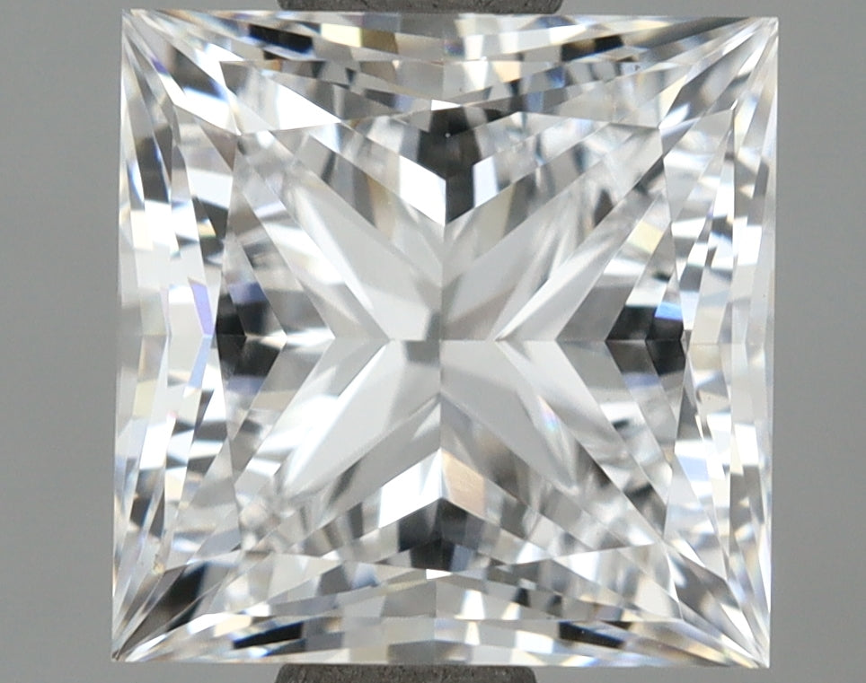 2.20 Carat Princess Shaped, Ideal Cut, D Color, VVS1 Clarity, IGI Certified Lab Grown Diamond